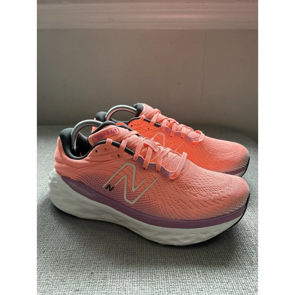 New Balance Fresh Foam X 840 Bright Peach Pink Women's Size 10B W840FLN